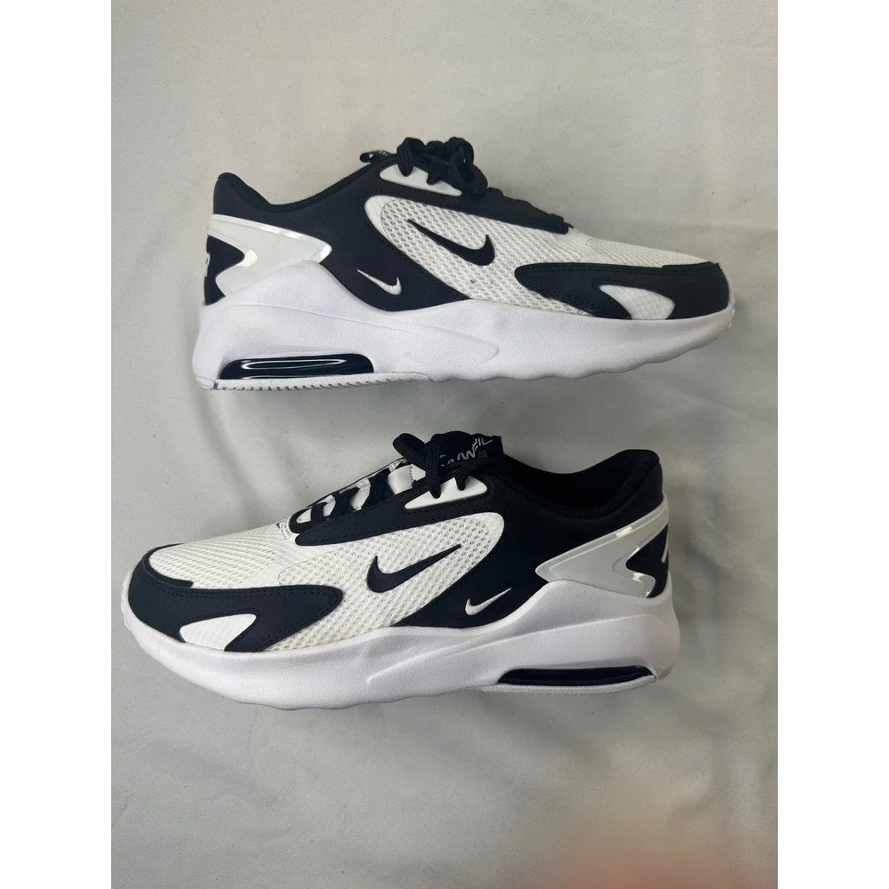 Nike‎ Air Max Bolt Women's  White Black Running Shoes CU4152-101 Size 10